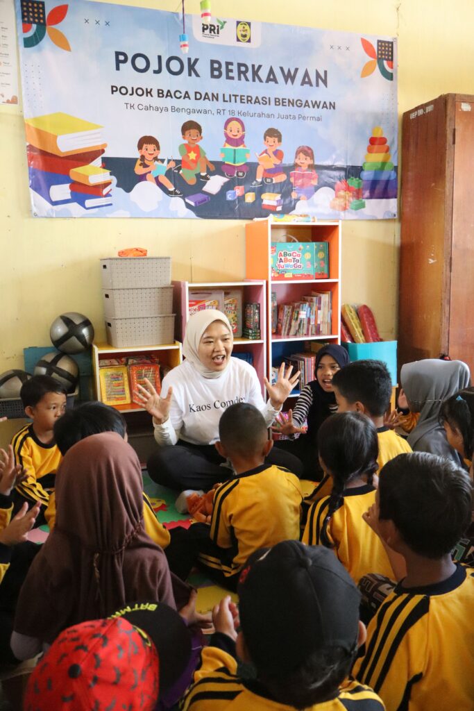 PT PRI Launches “Berkawan” Reading Corner to Boost Children’s Reading Interest
