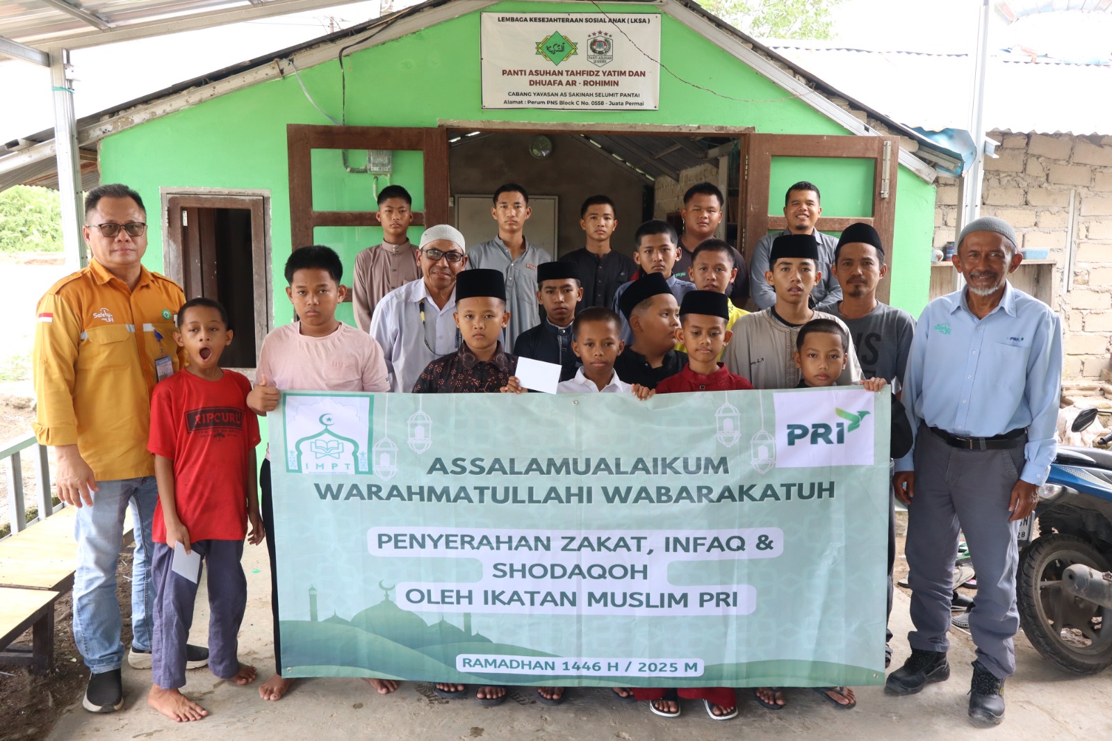 PT Phoenix Resources International Muslim Community Extends Support to Orphanages and Underprivileged Families