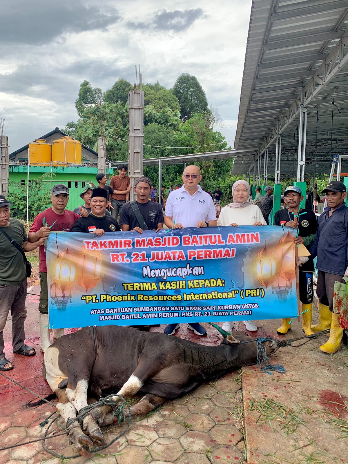 PRI Distributes 5 Sacrificial Animals in Celebration of Eid al-Adha